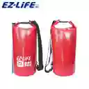 Dry Bag 20 Lt Roja Bolsa Seca Ez-life (bolsa Impermeable)