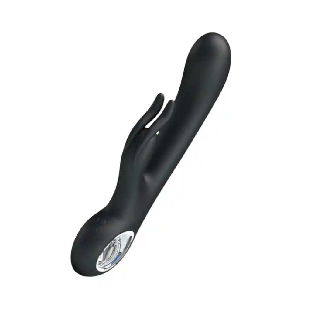 Carina Vibrador Doble Recargable - Negro