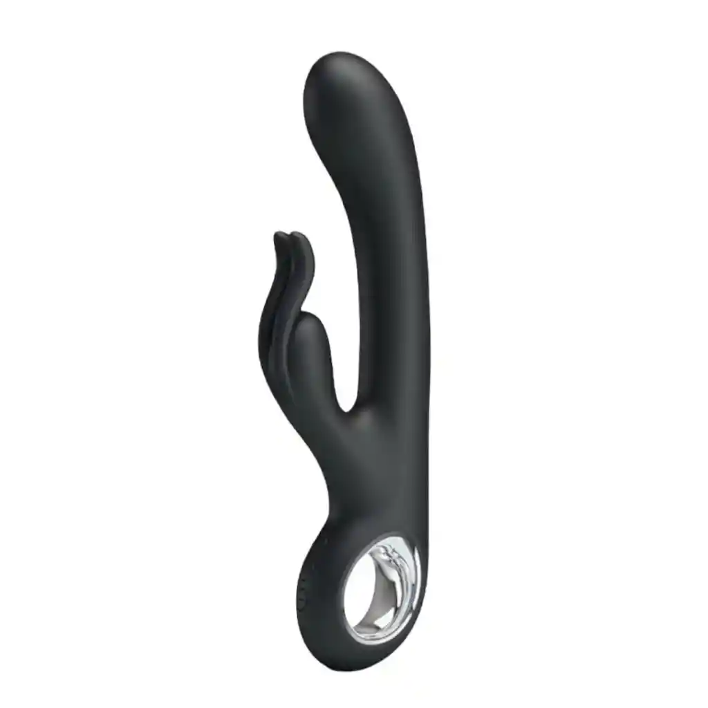 Carina Vibrador Doble Recargable - Negro