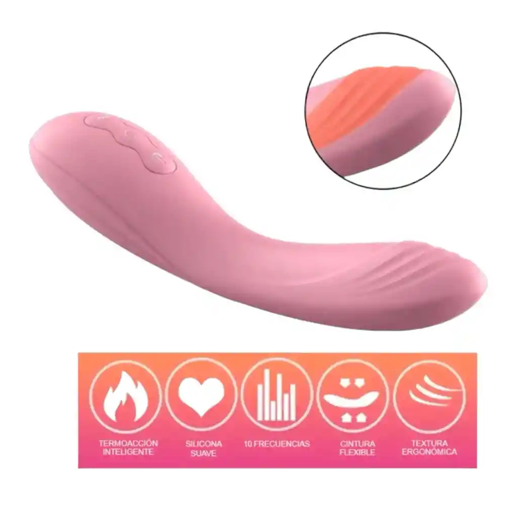 Warmboy Vibrador Estimula Punto G Y Llega Hasta 42 °c