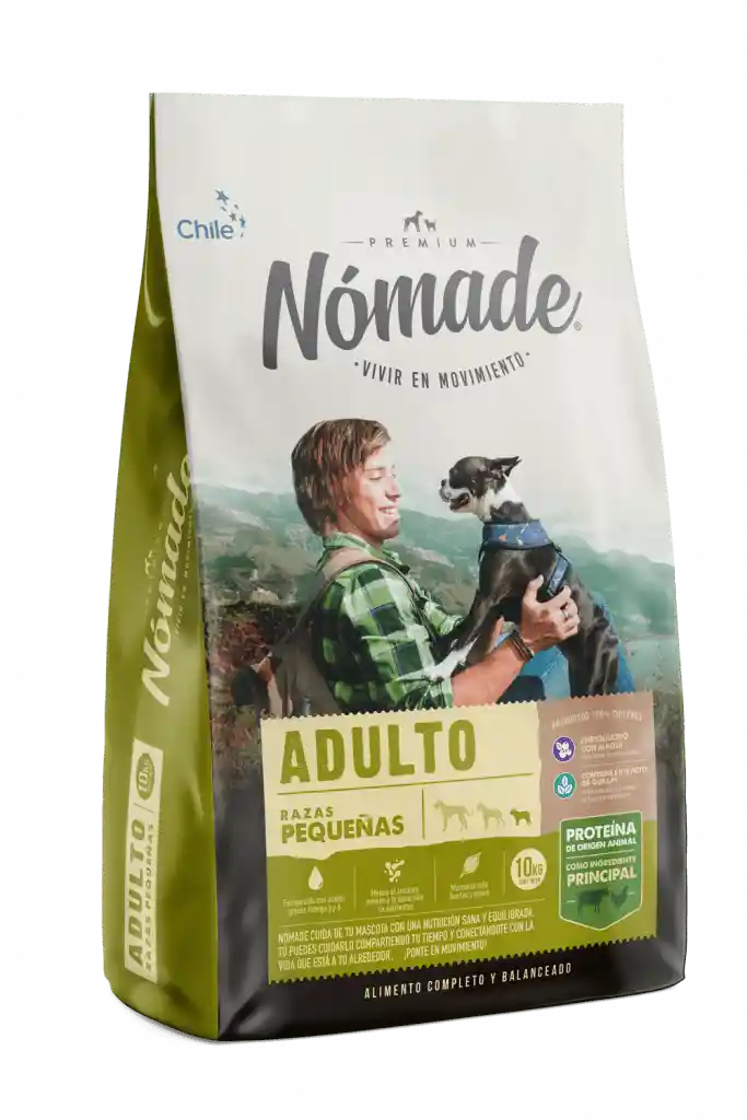 Nomade Canino Adulto Razas Pequeñas 10kg