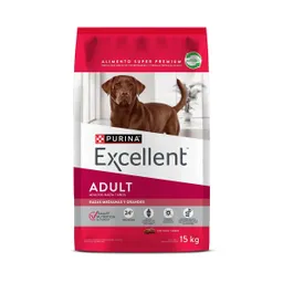 Excellent Canino Adultos Medianas Y Grandes 15kg