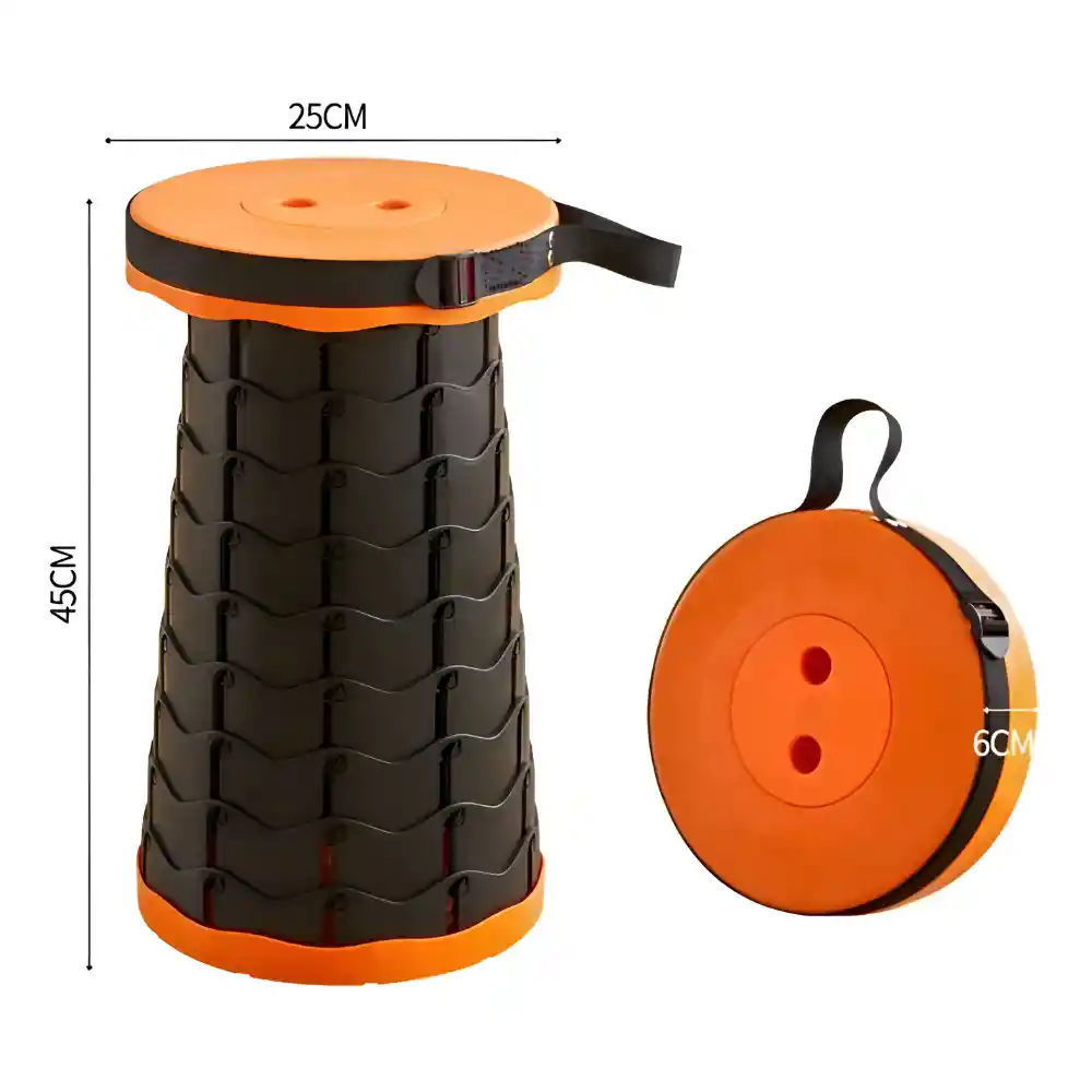 Silla Portátil Telescópico Banqueta Camping