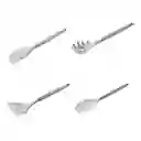 Utensilios De Cocina - Set 11 Utensilios Antiadherentes Gris