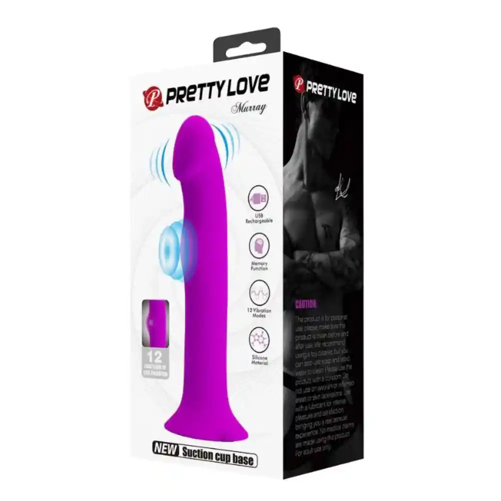 Murray Vibrador Dildo Con Sopapo Usb