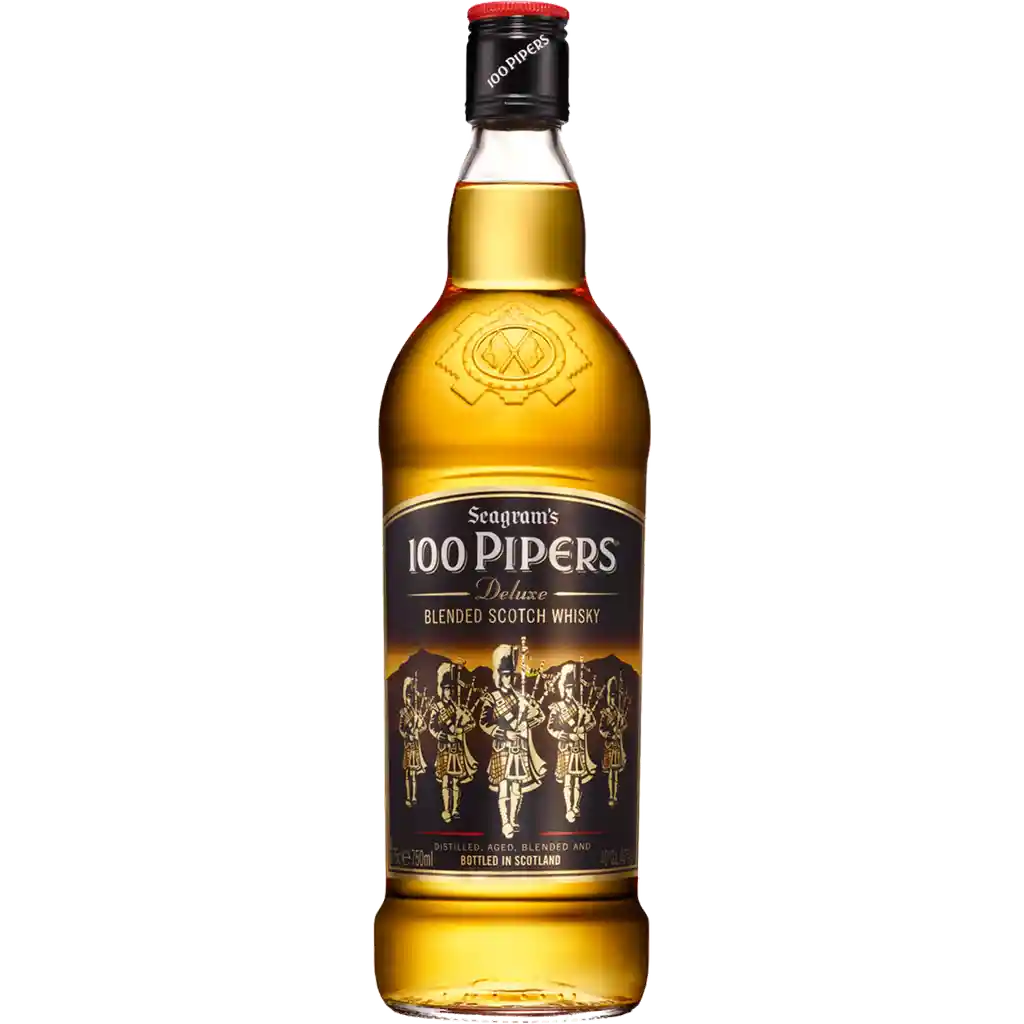 100 Pipers 40° 750ml