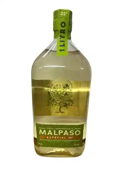 Pisco Mal Paso 35° 1 L.