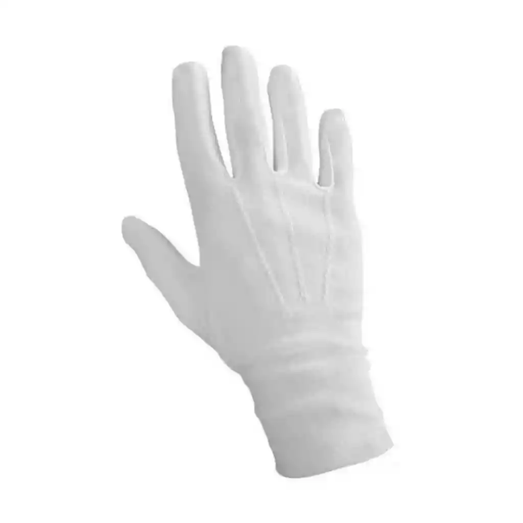 Guantes Blancos Formal Algodón Guardia Honor