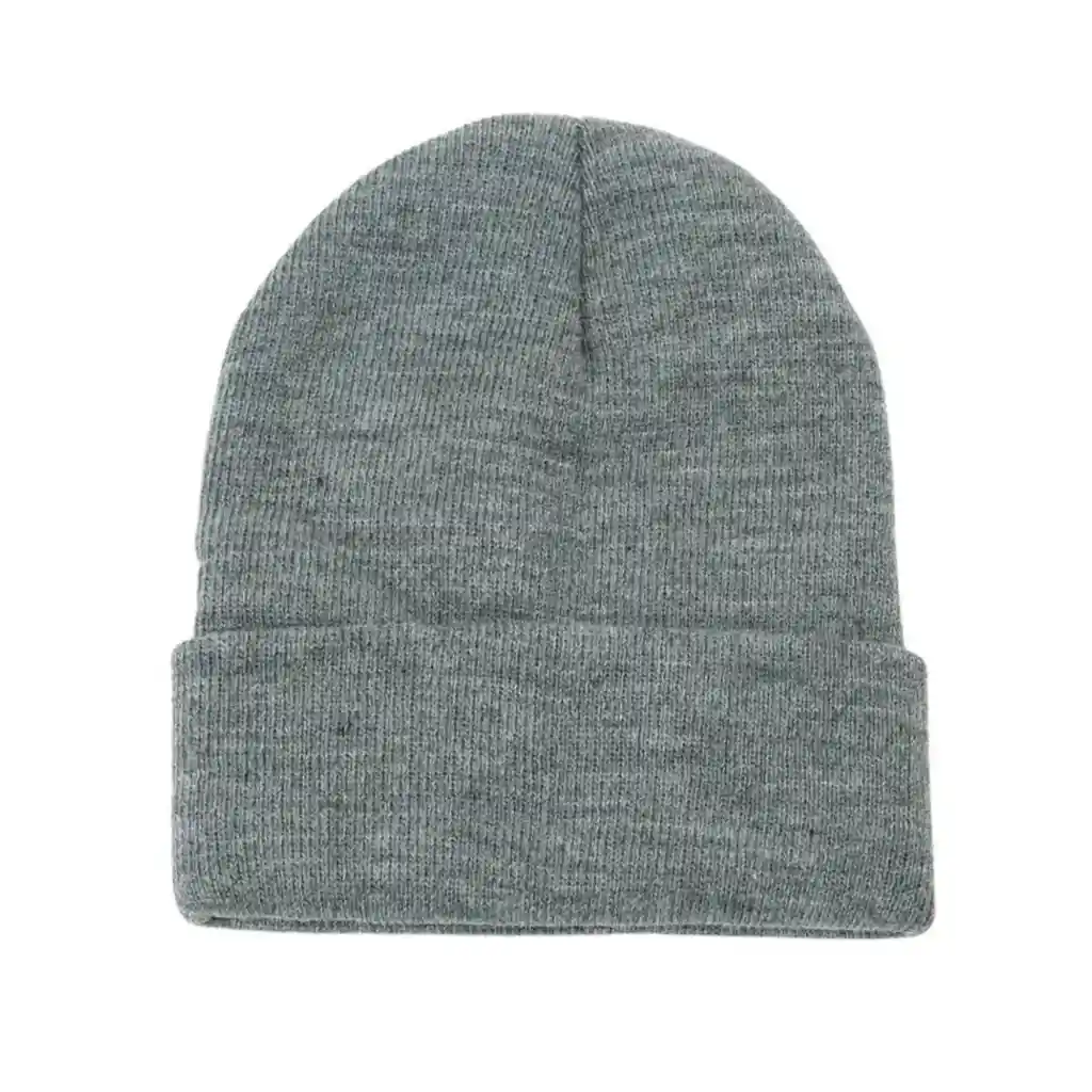 Gorro Beanie Lana Doblez