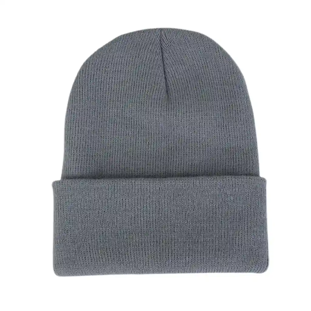 Gorro Beanie Lana Doblez