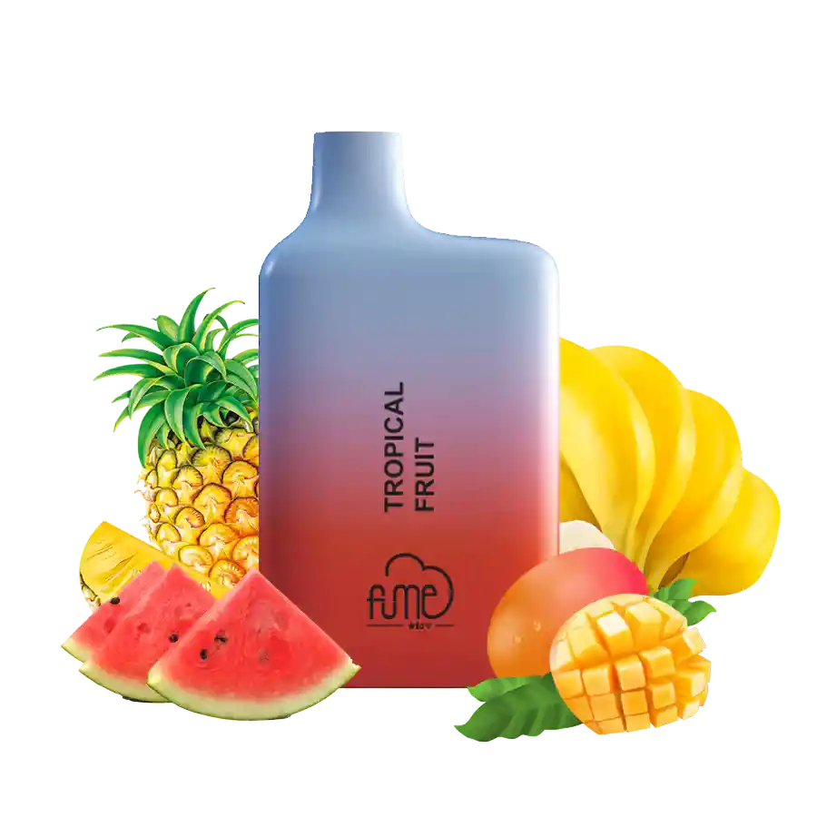 Vaper Desechable Fruta Tropical 0% Nicotina Fume 5000 Puffs