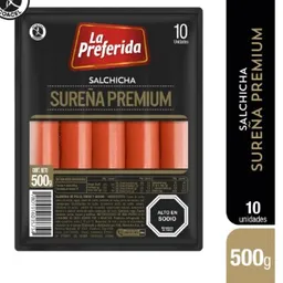 Salchicha Sureña Premium La Preferida 500g