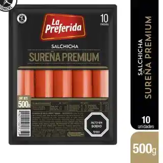 Salchicha Sureña Premium La Preferida 500g