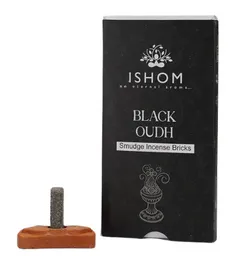 Ladrillos De Incienso Natural Black Oudh - Ishom