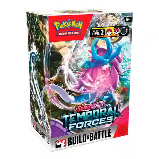 Temporal Forces Build & Battle Box Inglés Pokemon