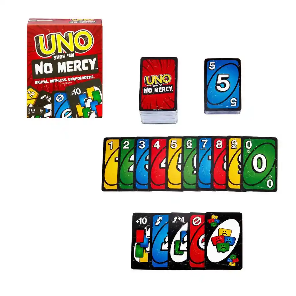 Uno Juego De Cartas No Mercy