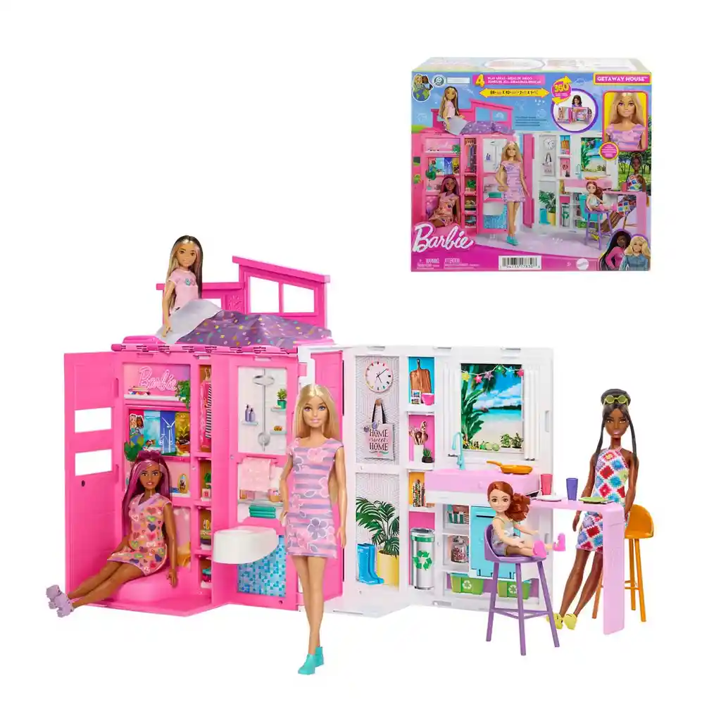 Barbie Casa De Muñecas Glam Con Muñeca