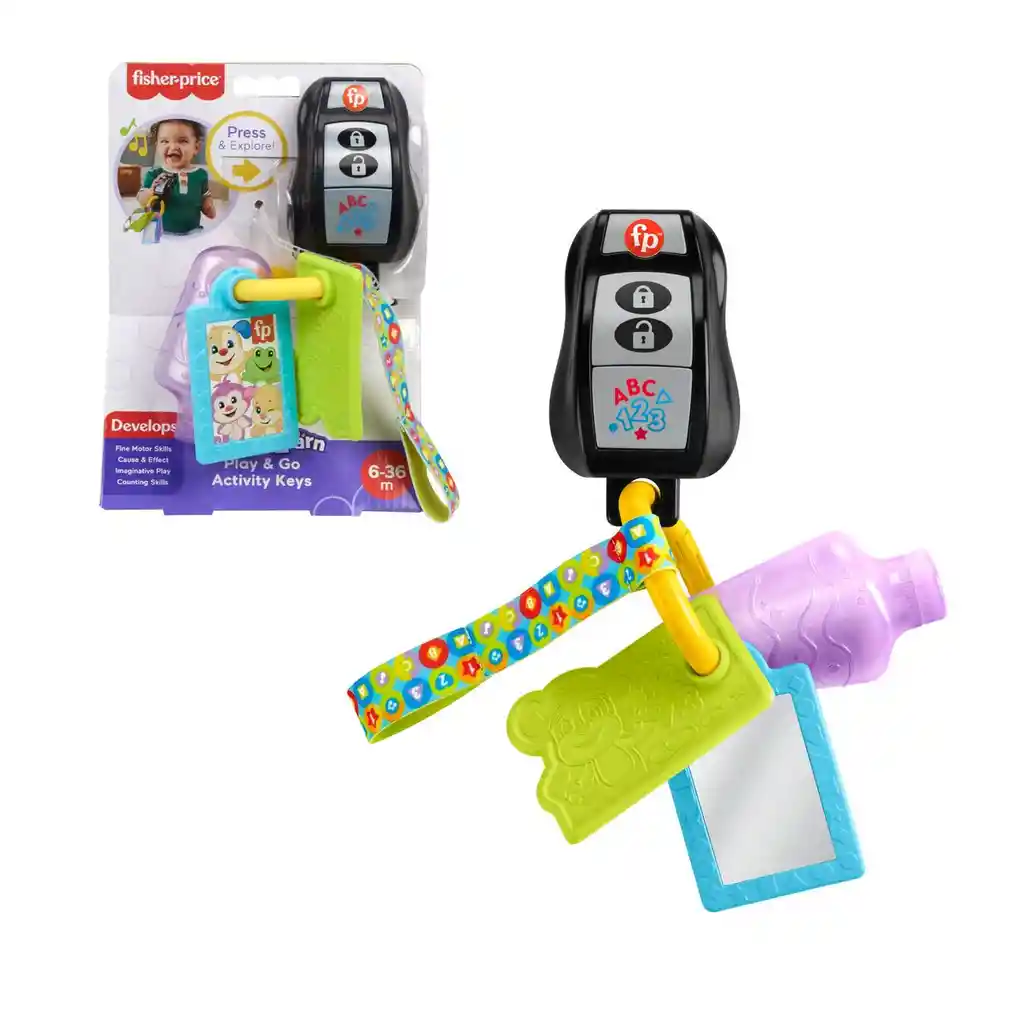 Fisher-price Juguete Para Bebés Llaves Juega Y Aprende