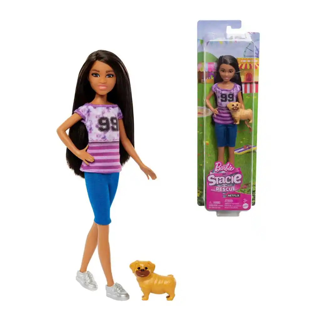 Barbie Muñeca Stacie Al Rescate Ligaya