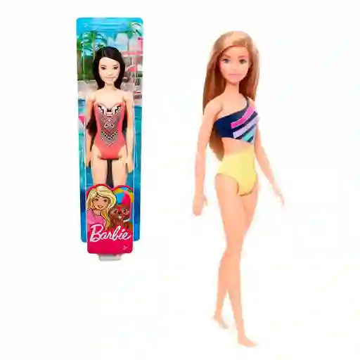 Barbie Fashion & Beauty Muñeca De Playa Sorpresa