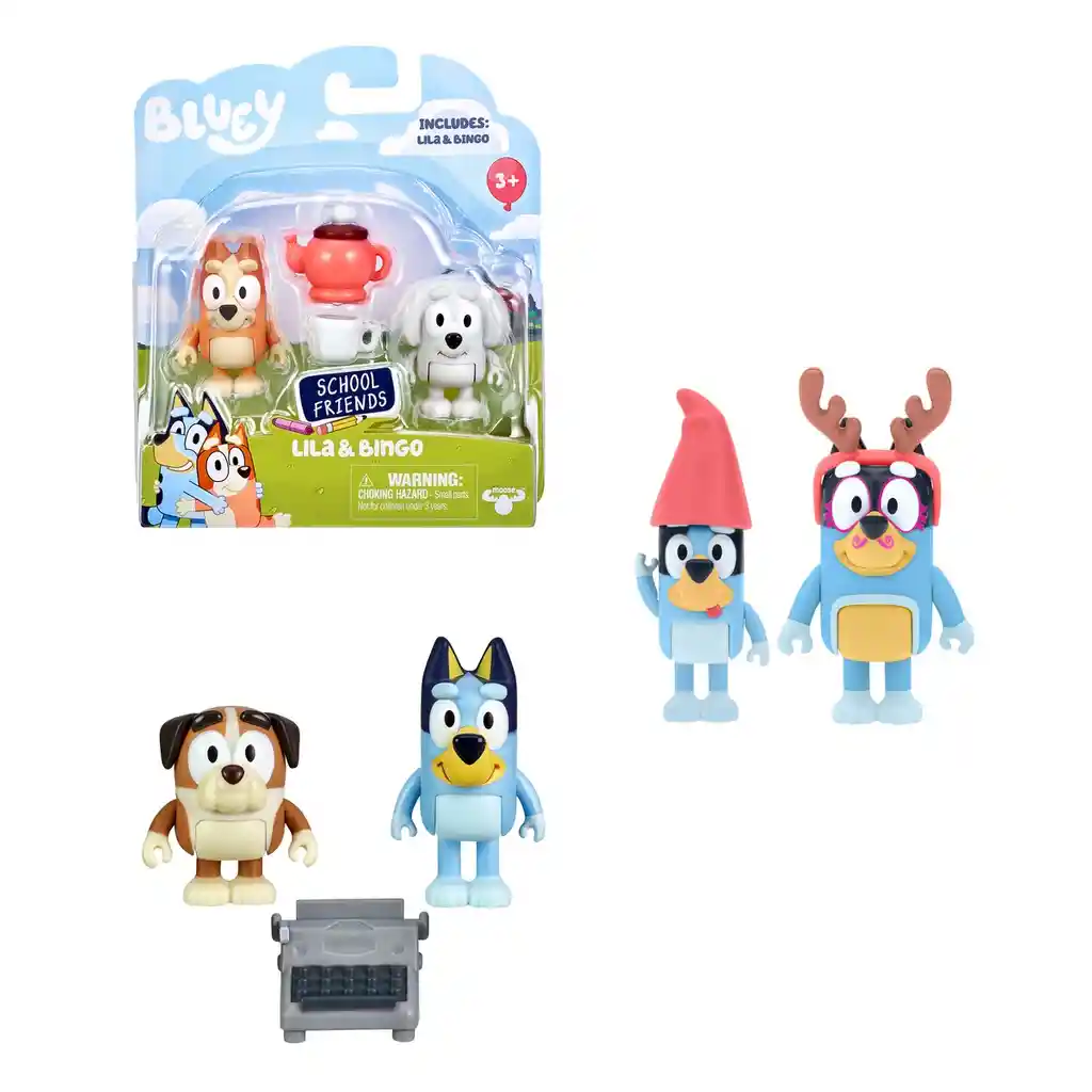 Bluey Pack 2 Figuras