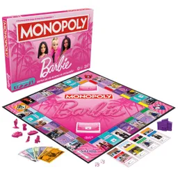 Juego De Mesa Monopoly Barbie