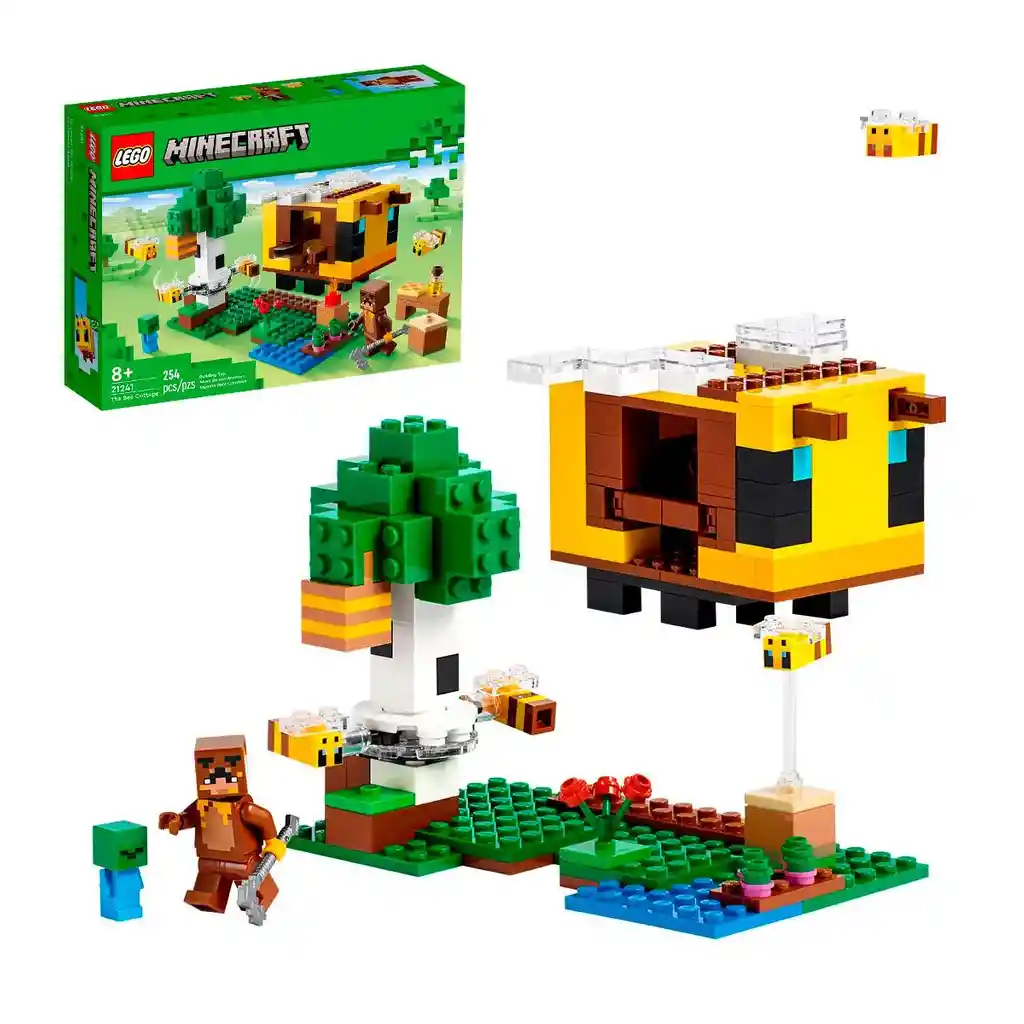 La Cabaña-abeja Lego Minecraft