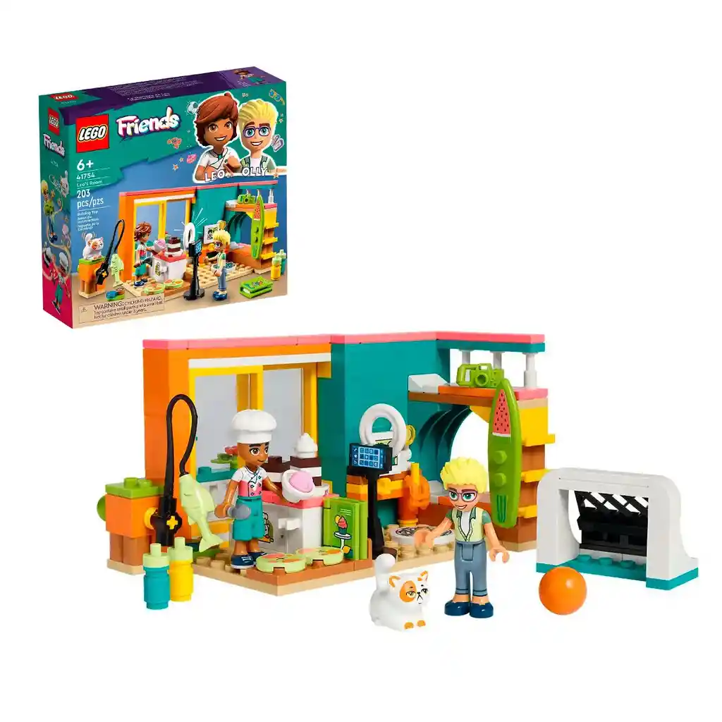 Habitación De Leo Lego Friends
