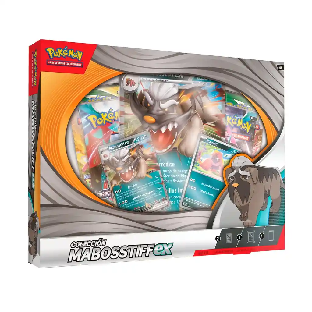 Pokémon Tcg Mabosstiff Ex Box Español