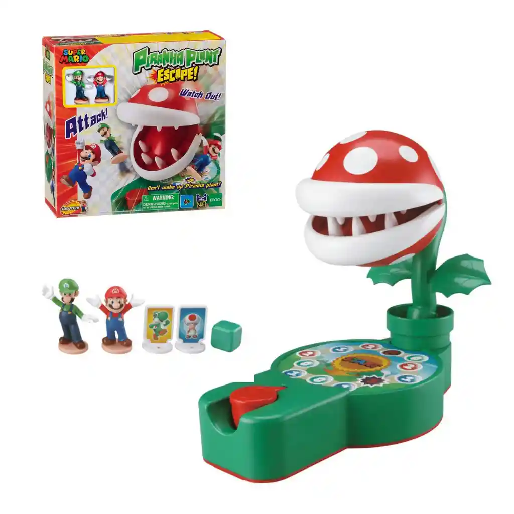 Juego Escape Planta Piraña Super Mario