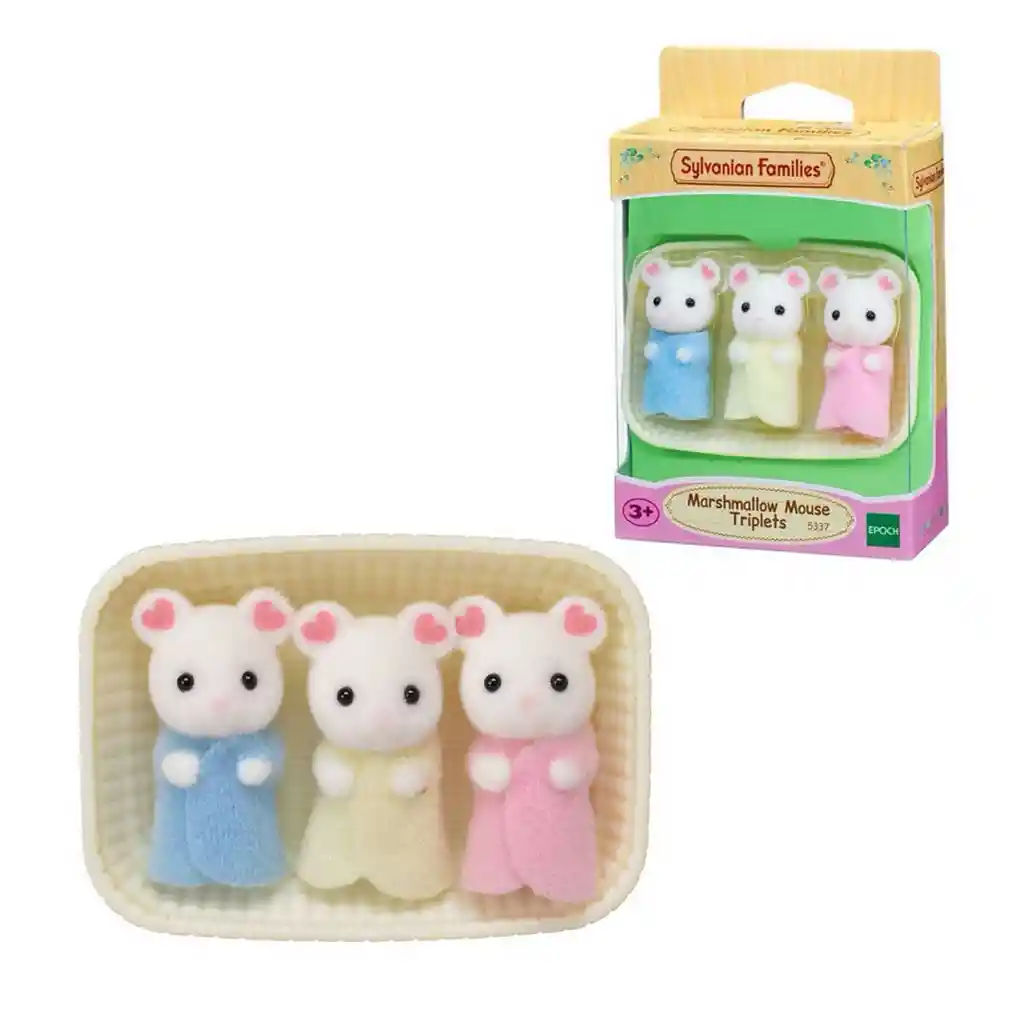 Trillizos Raton Marshmallow Sylvanian Families