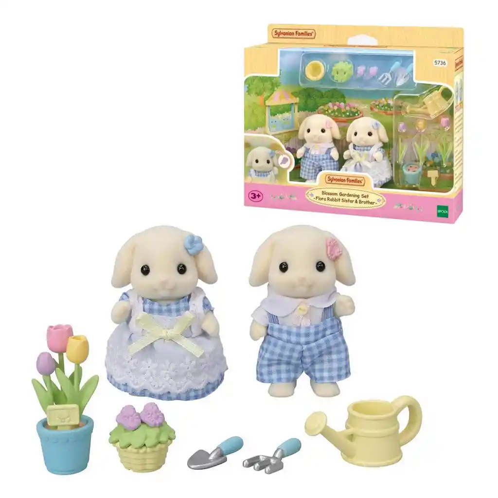 Hermano Y Hermana De Conejos Sylvanian Families