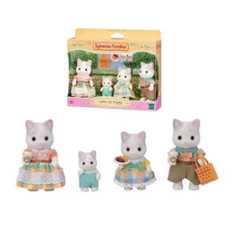 Familia Gatos Leche Sylvanian Families