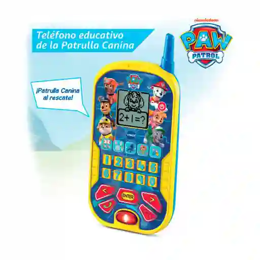 Telefono Educativo Paw Patrol Vtech
