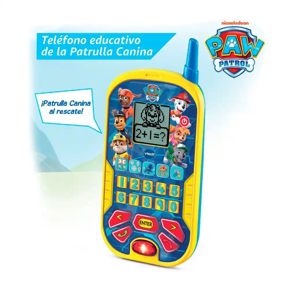 Telefono Educativo Paw Patrol Vtech