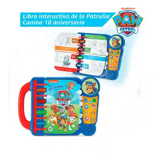 Libro Interactivo Paw Patrol 10 Aniversario Vtech