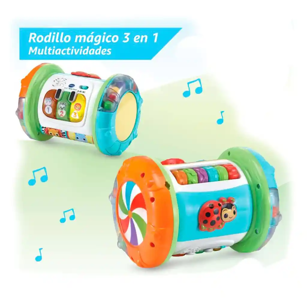 Rodillo Magico 3 En 1 Multiactividades Vtech