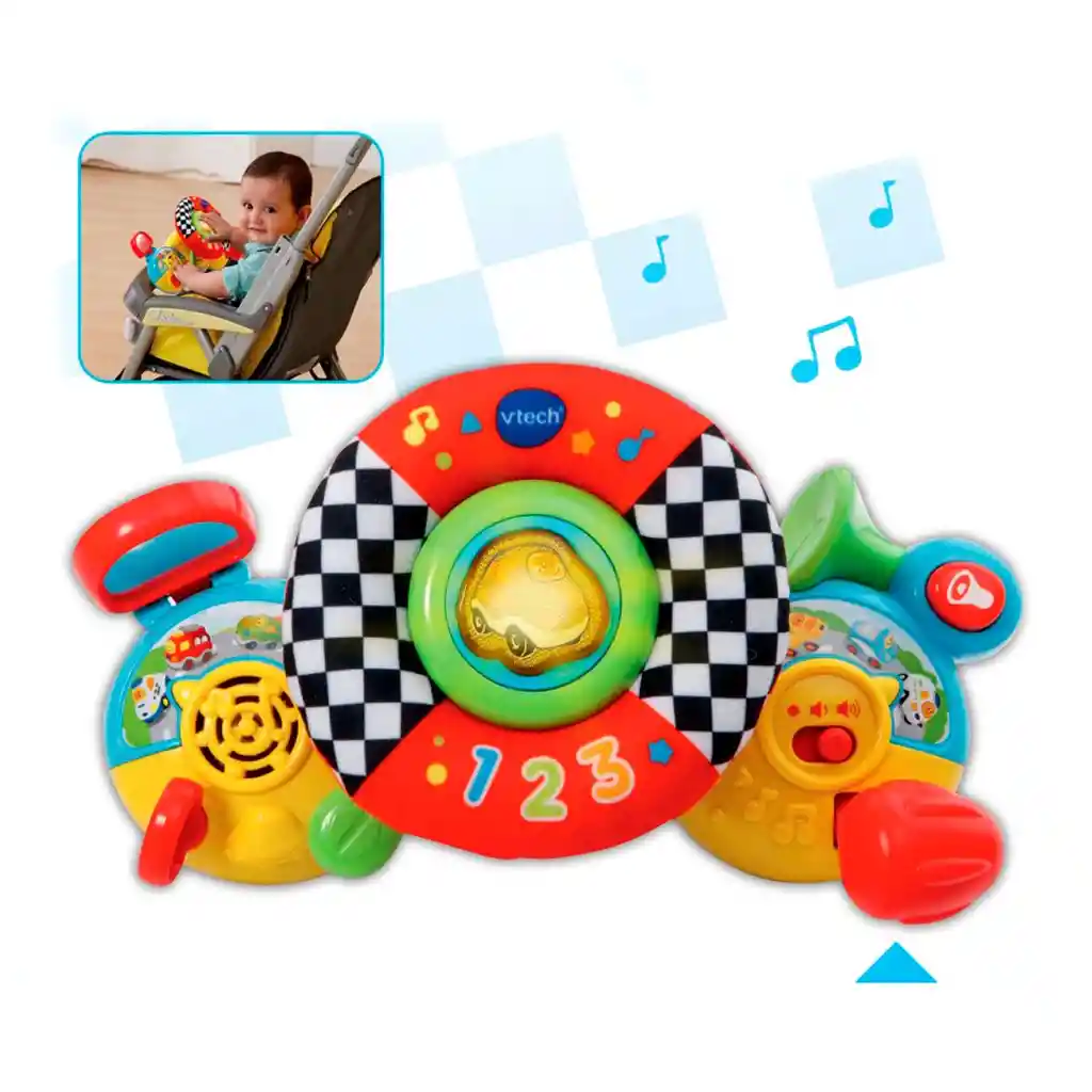 Volante De Paseo Vtech