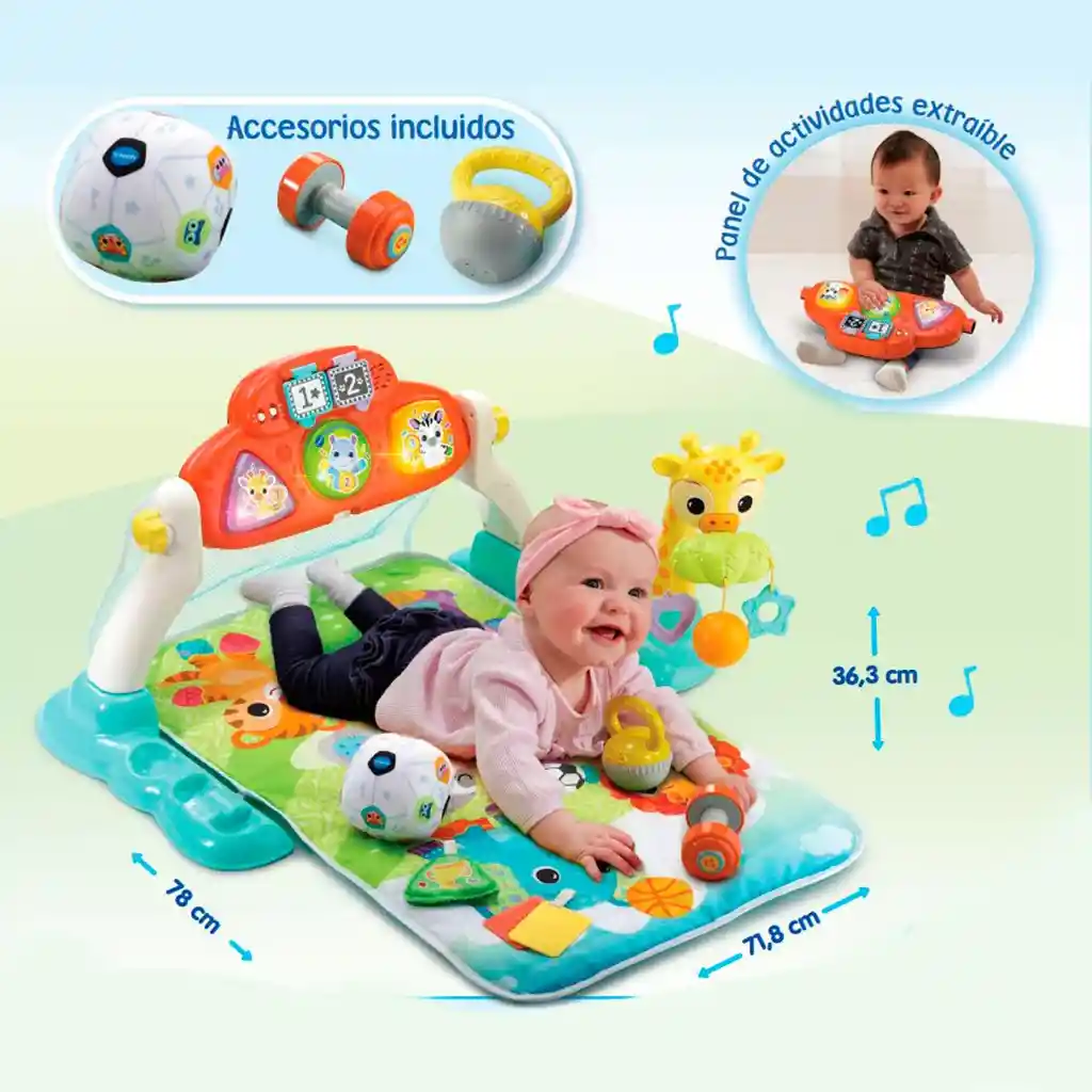 Ginmasio Para Bebe Selva Divertida Vtech