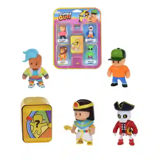 Pack 5 Figuras 5 Cms Stumble Guys