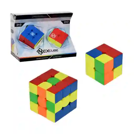 Pack Cubos 3x3 Y 2x2 Nexcube