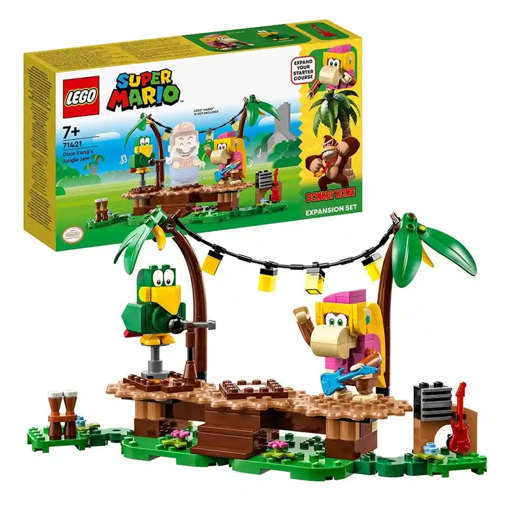 Set De Expansión Jaleo En La Jungla Con Dixie Kong Lego Super Mario