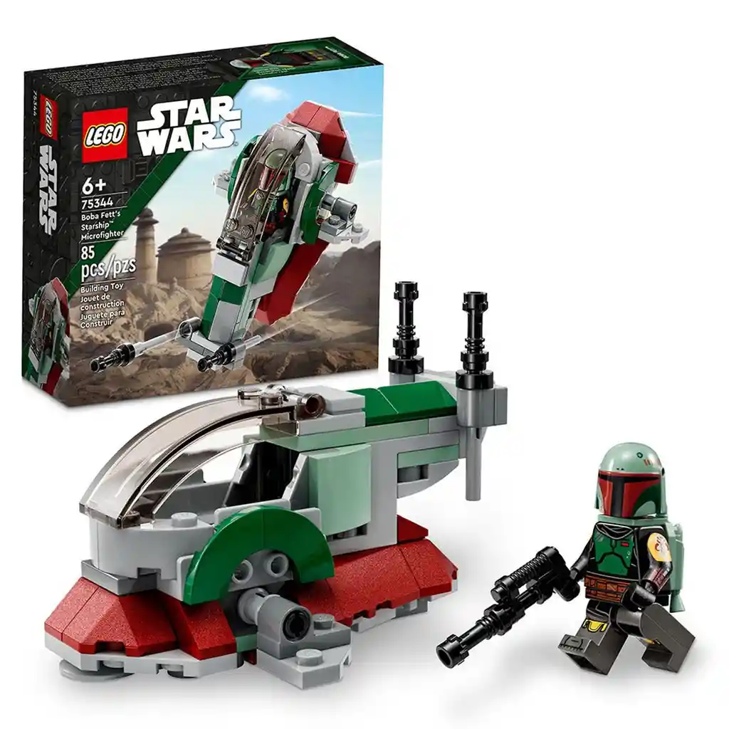 Microfighter Nave Espacial De Boba Fett Lego Star Wars
