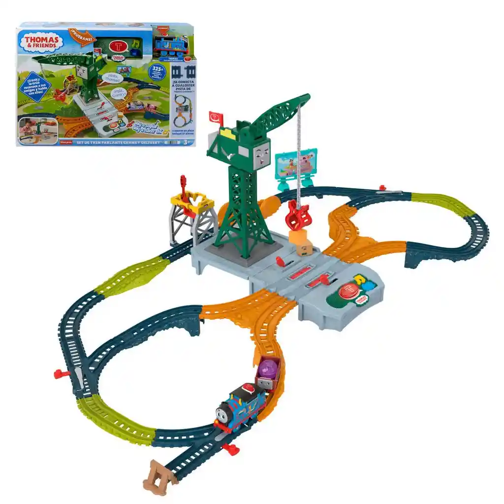 Thomas & Friends Set De Tren Parlante Cranky Delivery