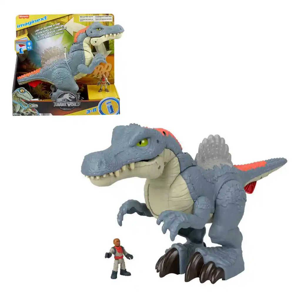 Imaginext Spinosaurus Modo Ataque