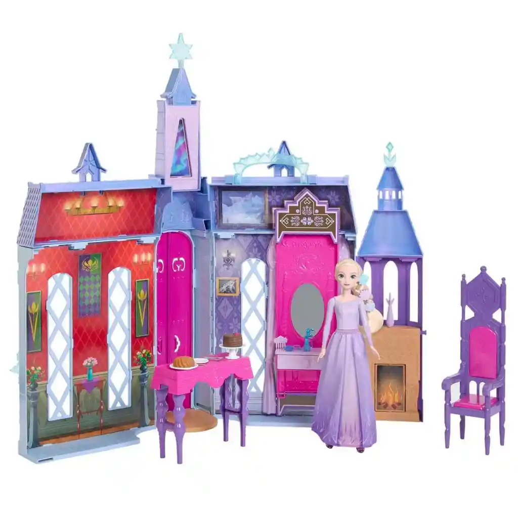 Disney Frozen Castillo Arendelle Con Elsa