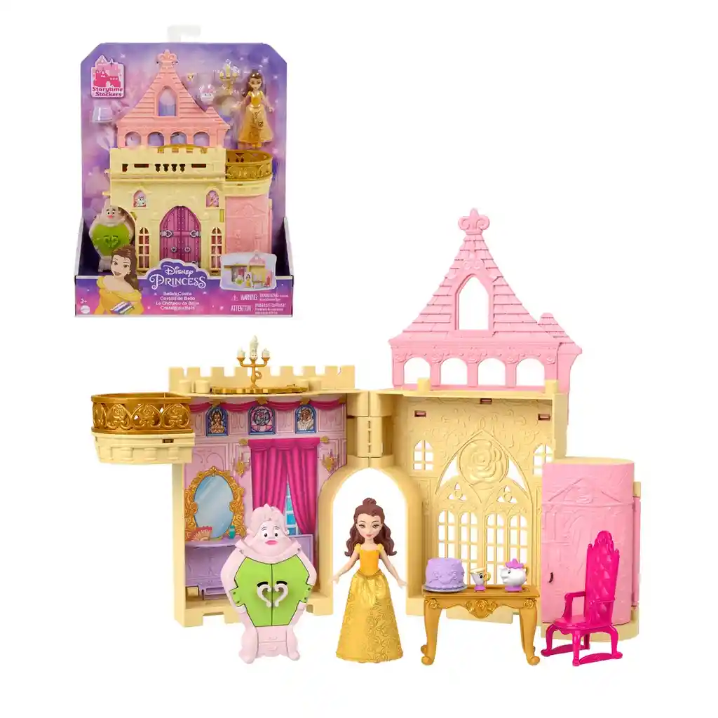 Disney Princesa Castillo De Bella Apilable