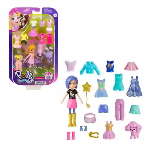 Polly Pocket Nuevo Pack Mediano De Moda