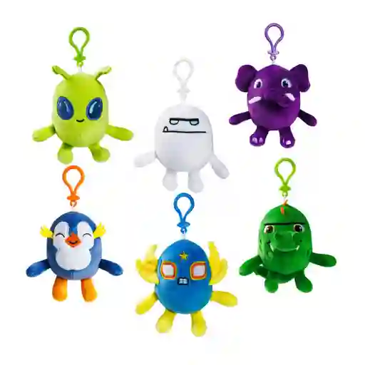 Peluche Con Clip De 13 Cms Piñata Smashlings