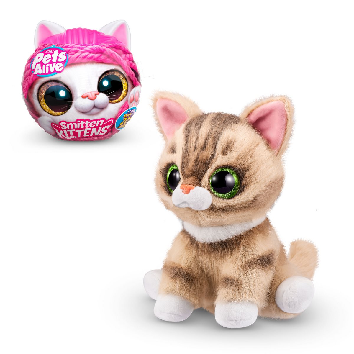 Peluche Gato Enamorado En Huevo Pets Alive Precio - Rappi